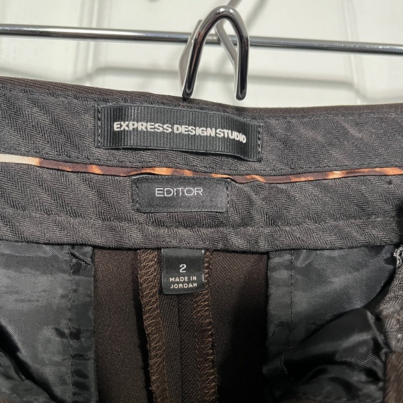 Express Editor Mid Rise Bootcut Pant - Picture 2 of 4